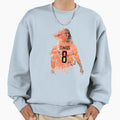 Edgar Davids Netherlands Legend Sweatshirt - Custom Art Print for Adults - T-Shirt, Sweatshirt, Hoodie