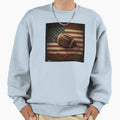American Football Background American Sweatshirt - Unique Graphic Unisex - T-Shirt, Sweatshirt, Hoodie