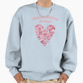Coquette Valentine Heart Sweatshirt - Minimalist Print Men Women - T-Shirt, Sweatshirt, Hoodie