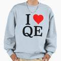 I Heart Qe Sweatshirt - Aesthetic Graphic Men Women - T-Shirt, Sweatshirt, Hoodie