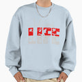 Arkansas Life Football Life Sweatshirt - Minimalist Print for Adults - T-Shirt, Sweatshirt, Hoodie