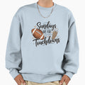 Sundays Are Touchdowns Football Sweatshirt - Custom Art Print for Adults - T-Shirt, Sweatshirt, Hoodie