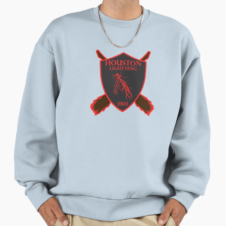 Houston Lightning Sweatshirt - Aesthetic Graphic Unisex - T-Shirt, Sweatshirt, Hoodie