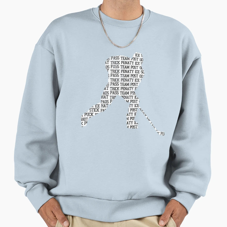Hockey Player T-Shirt - Fun Novelty Design Men Women - T-Shirt, Sweatshirt, Hoodie