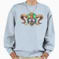 Skull Goggle Biker Sweatshirt - Trendy Graphic Unisex - T-Shirt, Sweatshirt, Hoodie