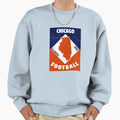 Chicago Football Sweatshirt - Minimalist Print Men Women - T-Shirt, Sweatshirt, Hoodie