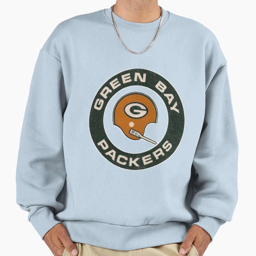 Green Bay Helmet Sweatshirt - Casual Everyday Wear Men Women - T-Shirt, Sweatshirt, Hoodie