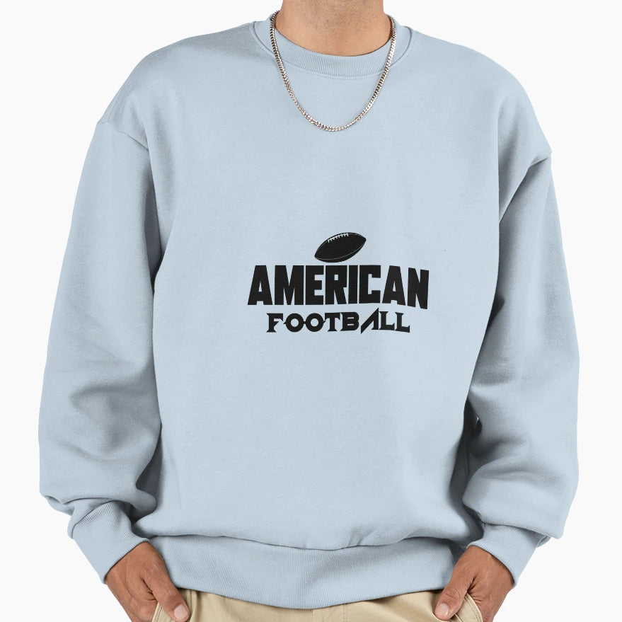 Football Sweatshirt - Aesthetic Graphic Unisex - T-Shirt, Sweatshirt, Hoodie