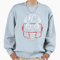 Kansas City Chiefs Sugar Skull Fan Sweatshirt - Graphic Print Men Women - T-Shirt, Sweatshirt, Hoodie