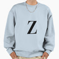 Letter Z Monogram Initial Sweatshirt - Graphic Print Men Women - T-Shirt, Sweatshirt, Hoodie