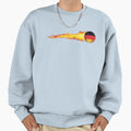 Volleyball Fire Germany Sweatshirt - Trendy Graphic for Adults - T-Shirt, Sweatshirt, Hoodie