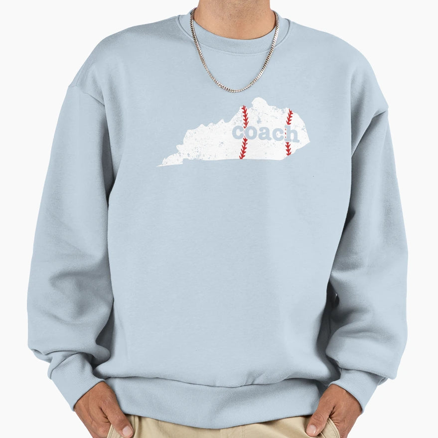 Kentucky Baseball Coach Softball Coach T-Shirt - Novelty Apparel Men Women - T-Shirt, Sweatshirt, Hoodie