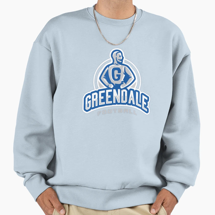 Greendale Football Sweatshirt - Novelty Apparel for Adults - T-Shirt, Sweatshirt, Hoodie