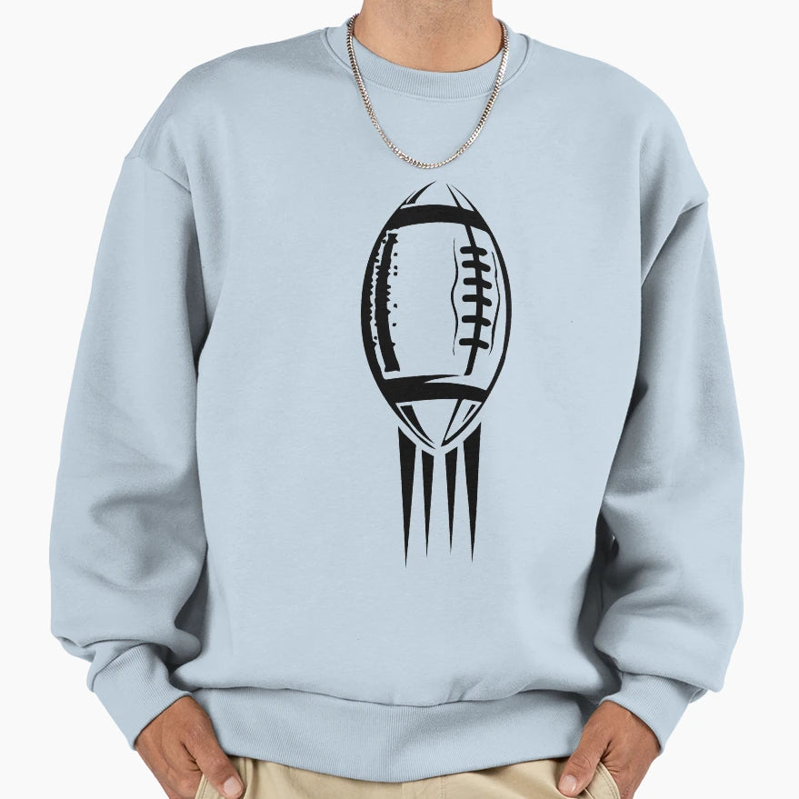 American Football Ball Sweatshirt - Streetwear Style Men Women - T-Shirt, Sweatshirt, Hoodie