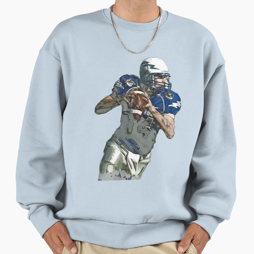 Football Sweatshirt - Fun Novelty Design for Adults - T-Shirt, Sweatshirt, Hoodie
