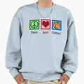 Peace Love Pottery Sweatshirt - Novelty Apparel Men Women - T-Shirt, Sweatshirt, Hoodie