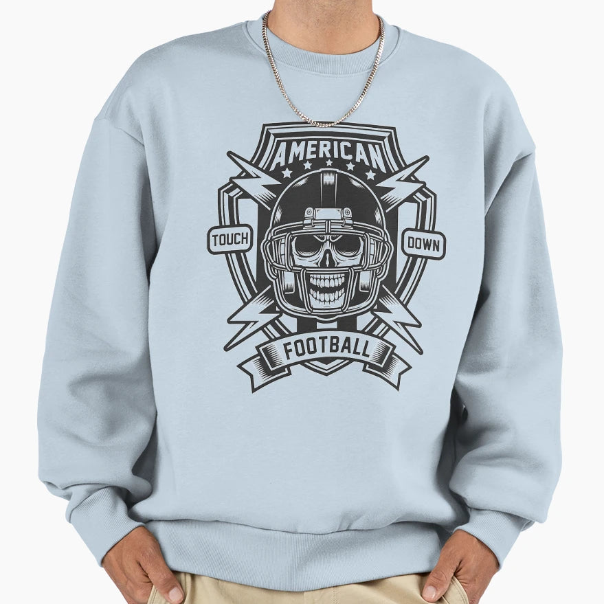 American Football Sweatshirt - Fun Novelty Design Unisex - T-Shirt, Sweatshirt, Hoodie