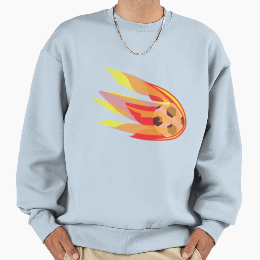 Power Kick Football Sweatshirt - Unique Graphic for Adults - T-Shirt, Sweatshirt, Hoodie