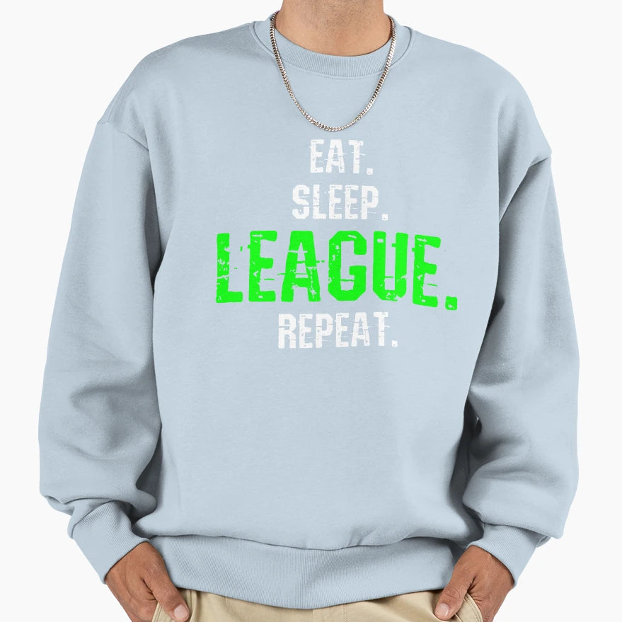 Baseball Sunday Liga Sweatshirt - Streetwear Style Unisex - T-Shirt, Sweatshirt, Hoodie