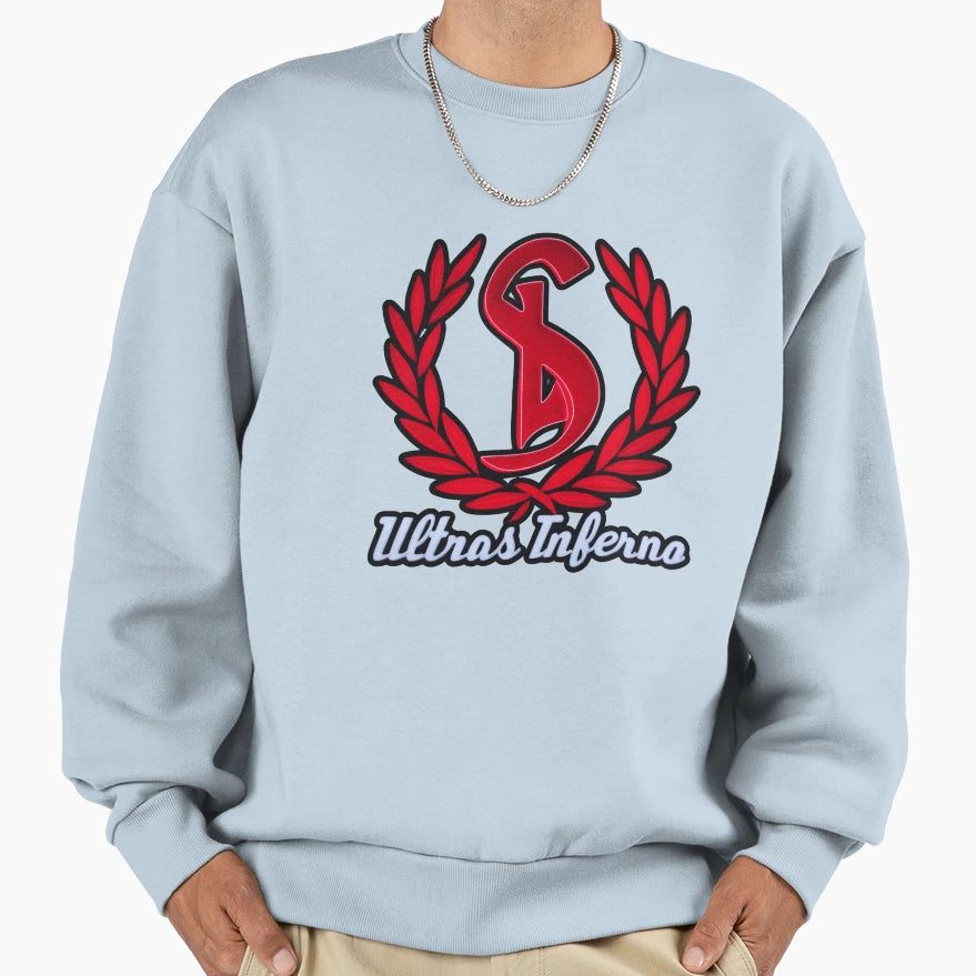 Ultras From Inferno Liege Sweatshirt - Unique Graphic Men Women - T-Shirt, Sweatshirt, Hoodie