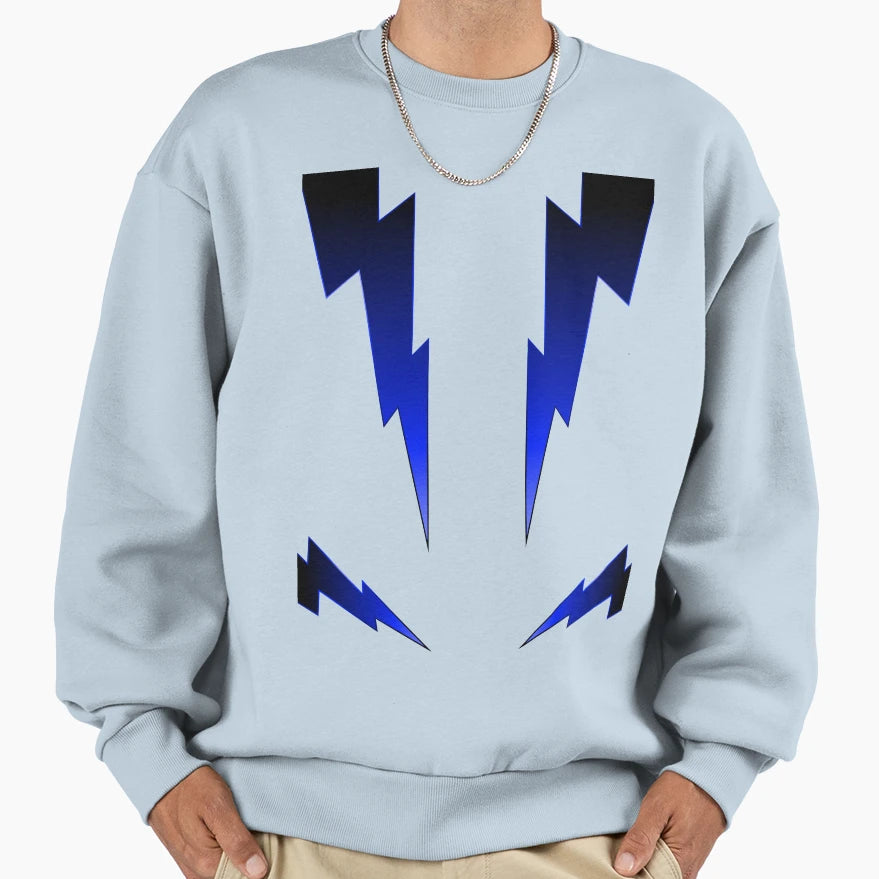 Thunderbolts Sapphire Sweatshirt - Fun Novelty Design for Adults - T-Shirt, Sweatshirt, Hoodie