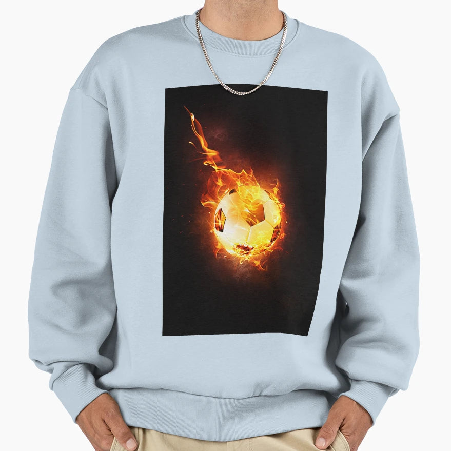 Balloon Fire Sweatshirt - Minimalist Print Unisex - T-Shirt, Sweatshirt, Hoodie