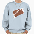 Football Connecticut Fun Football Sweatshirt - Aesthetic Graphic Men Women - T-Shirt, Sweatshirt, Hoodie
