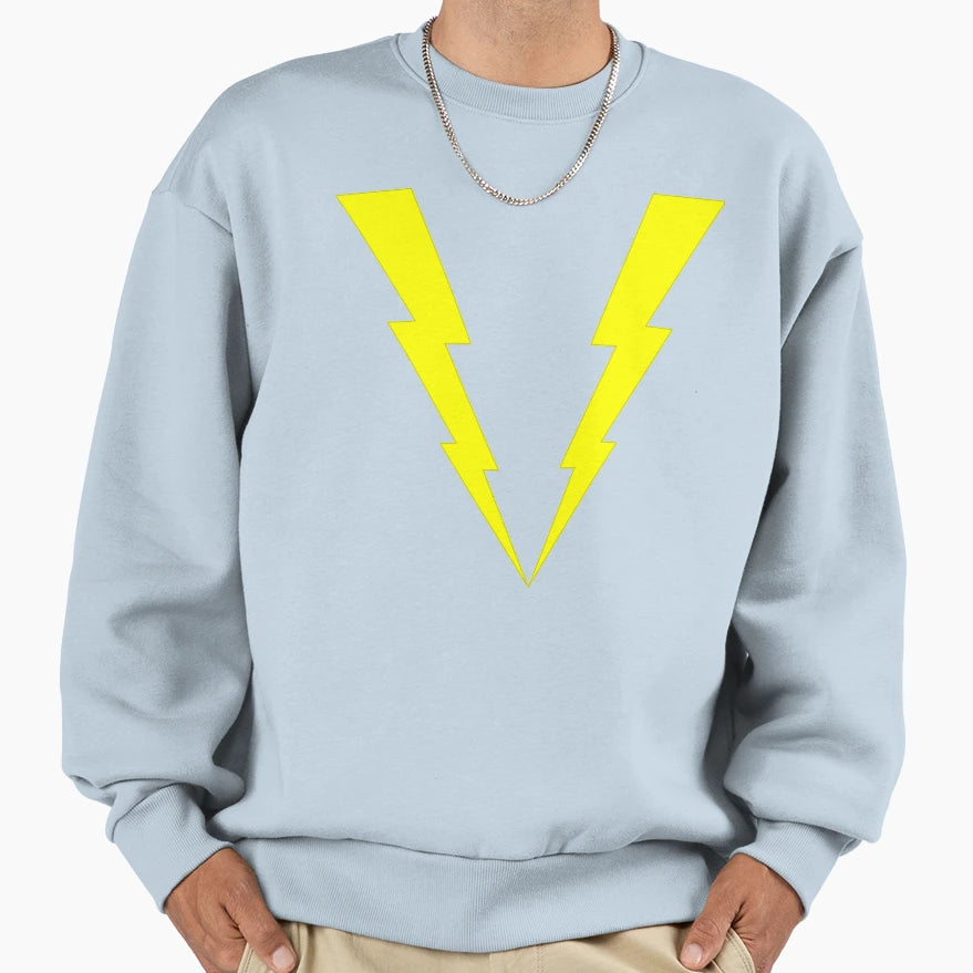 Lightning V Sweatshirt - Novelty Apparel Unisex - T-Shirt, Sweatshirt, Hoodie