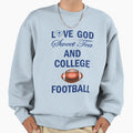 College Footballs Fan Faves Sweatshirt - Trendy Graphic Unisex - T-Shirt, Sweatshirt, Hoodie
