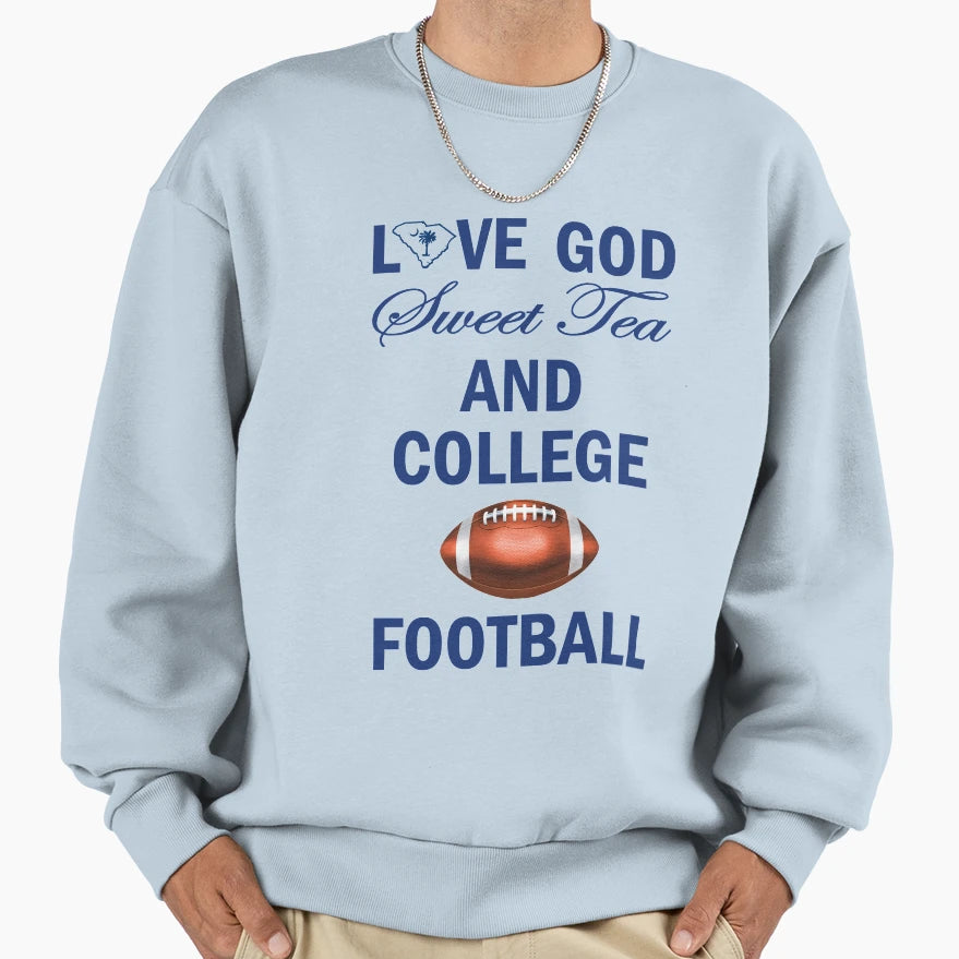 College Footballs Fan Faves Sweatshirt - Trendy Graphic Unisex - T-Shirt, Sweatshirt, Hoodie