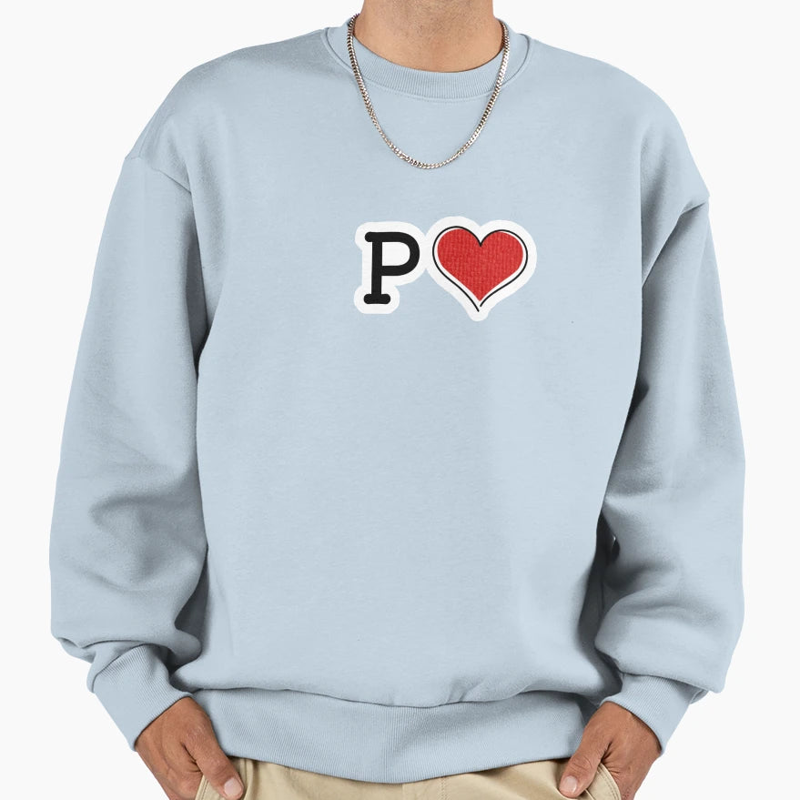 Im Love P Sweatshirt - Fun Novelty Design Men Women - T-Shirt, Sweatshirt, Hoodie