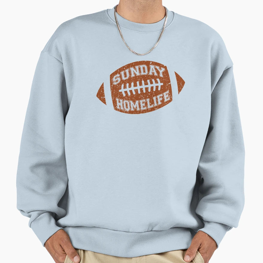 Sunday Homelife Funny Football Game T-Shirt - Aesthetic Graphic Men Women - T-Shirt, Sweatshirt, Hoodie