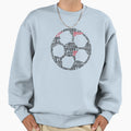 Soccer Text Sweatshirt - Fun Novelty Design Men Women - T-Shirt, Sweatshirt, Hoodie
