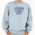 Lightning Strikes Twice Sweatshirt - Casual Everyday Wear Unisex - T-Shirt, Sweatshirt, Hoodie