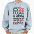 Rebecca Black Friday Sweatshirt - Aesthetic Graphic Unisex - T-Shirt, Sweatshirt, Hoodie