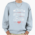 Cheer Is Attitude Bow Cheerleading Sweatshirt - Streetwear Style Unisex - T-Shirt, Sweatshirt, Hoodie