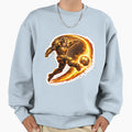 Steampunk Soccer Mechanical Striker Sweatshirt - Graphic Print Men Women - T-Shirt, Sweatshirt, Hoodie