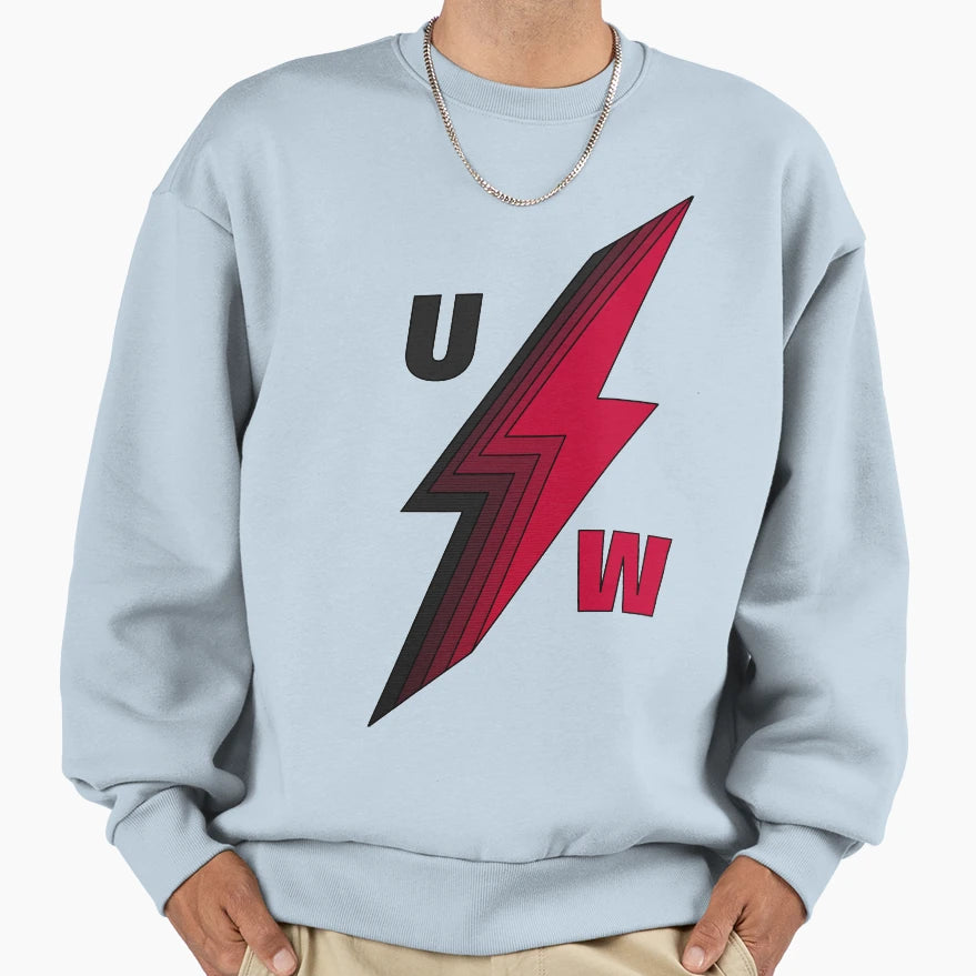 Wisco Bolt Sweatshirt - Aesthetic Graphic for Adults - T-Shirt, Sweatshirt, Hoodie