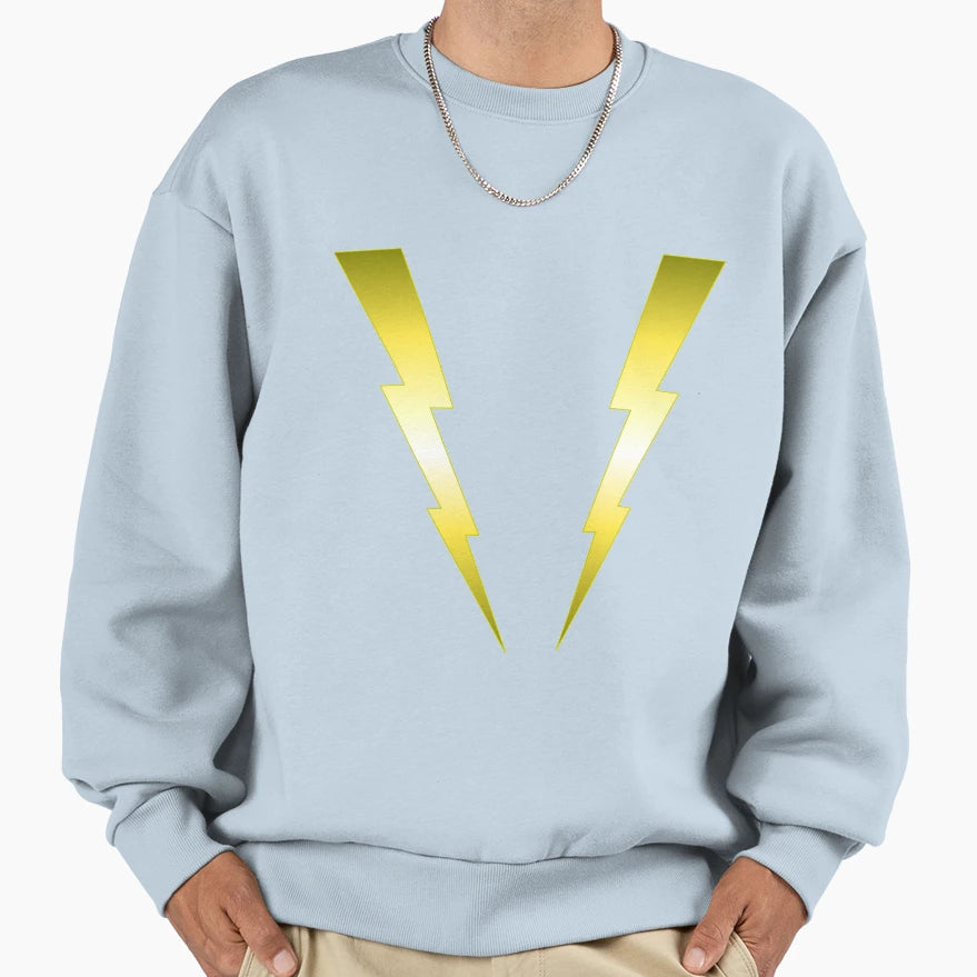 Double Flashes Sweatshirt - Trendy Graphic for Adults - T-Shirt, Sweatshirt, Hoodie
