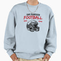 San Francisco Football Sweatshirt - Aesthetic Graphic Men Women - T-Shirt, Sweatshirt, Hoodie