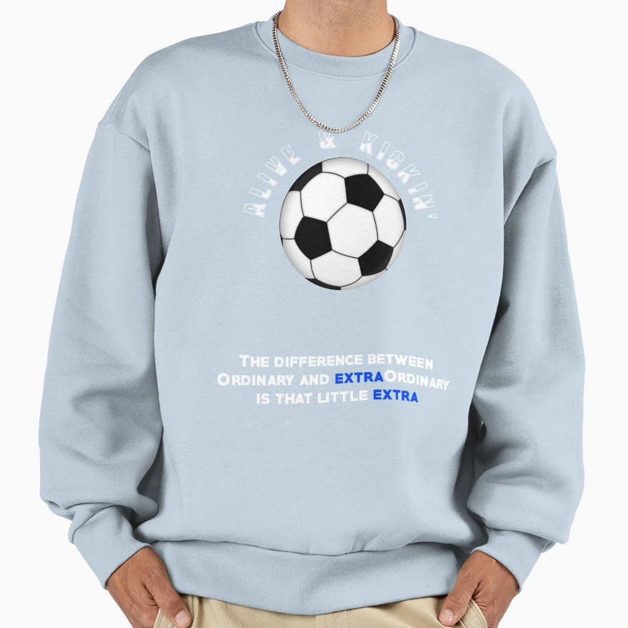 Soccer Team Player Sweatshirt - Graphic Print for Adults - T-Shirt, Sweatshirt, Hoodie