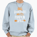 Fall Football And Pumpkin Spice Tailgate T-Shirt - Novelty Apparel Unisex - T-Shirt, Sweatshirt, Hoodie