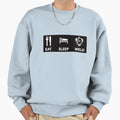 Eat Sleep And Weld Shirts And T-Shirt - Trendy Graphic for Adults - T-Shirt, Sweatshirt, Hoodie