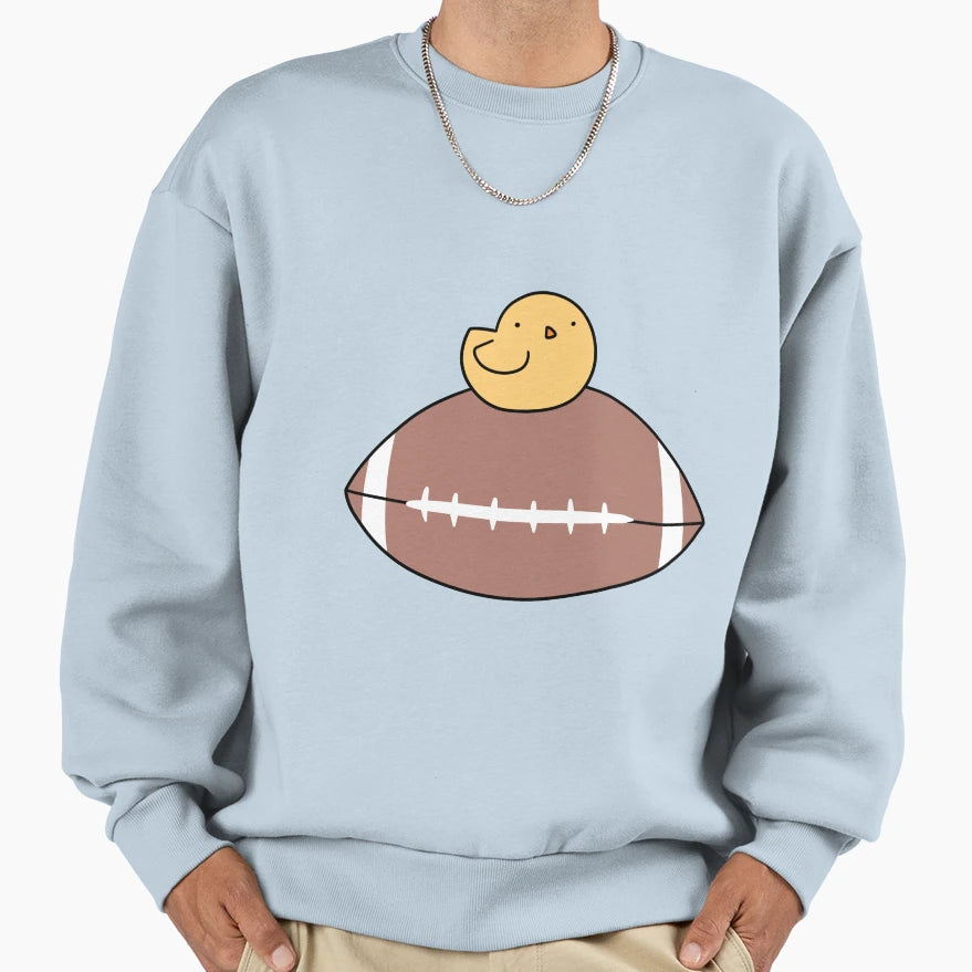 Chick Football Sweatshirt - Streetwear Style Unisex - T-Shirt, Sweatshirt, Hoodie