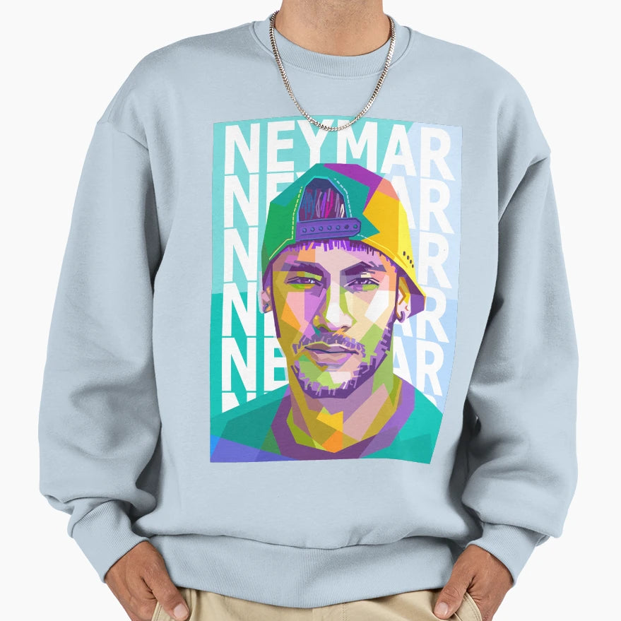 Neymar Jr Sweatshirt - Trendy Graphic for Adults - T-Shirt, Sweatshirt, Hoodie