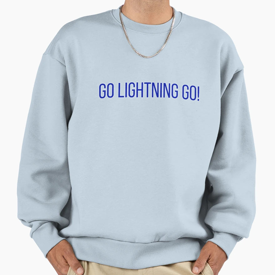 Tampa Bay Lightning Go Lightning Go Sweatshirt - Trendy Graphic Unisex - T-Shirt, Sweatshirt, Hoodie