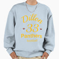 Dillon 33 Panthers Football T-Shirt - Trendy Graphic Men Women - T-Shirt, Sweatshirt, Hoodie