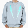 Double Lightning Sweatshirt - Casual Everyday Wear for Adults - T-Shirt, Sweatshirt, Hoodie