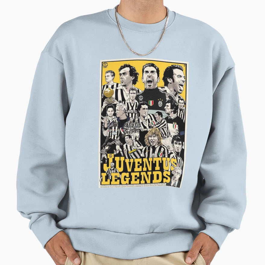 Juventus Legends Sweatshirt - Graphic Print Unisex - T-Shirt, Sweatshirt, Hoodie