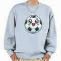 Laughing Soccer Ball Sweatshirt - Casual Everyday Wear for Adults - T-Shirt, Sweatshirt, Hoodie